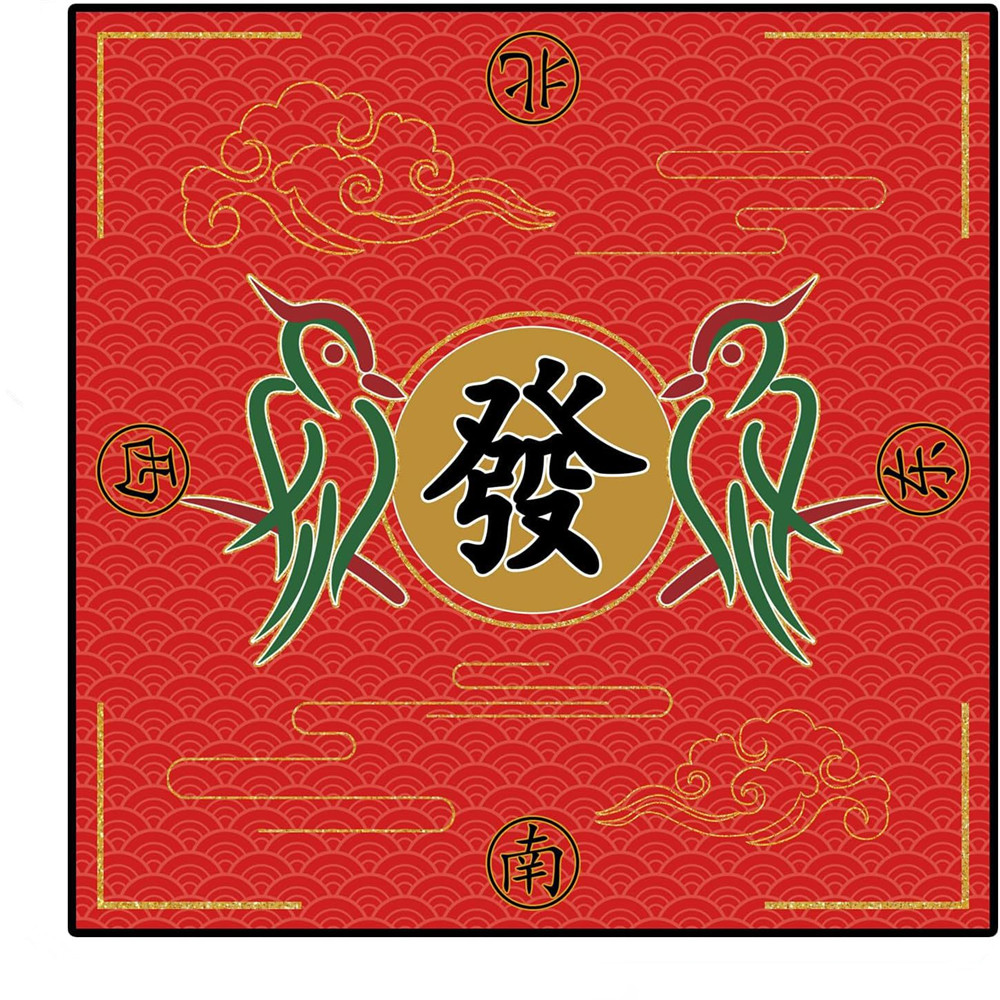 Board Game Mahjong - 고품질 마작 매트 고무 내구성 방수