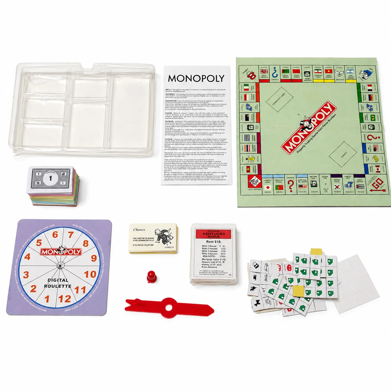 Board Game Monopoly - 모노폴리 클래식 보드게임 가족 재산 거래