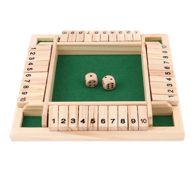 Board Game Review - 디럭스 4면 10 숫자 상자 보드