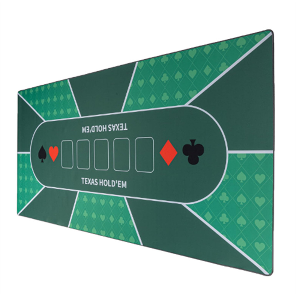 대형 전문 텍사스 홀덤 포커 매트 포커 매트 고무 카지 - Board Game Mahjong 리뷰 및 가격