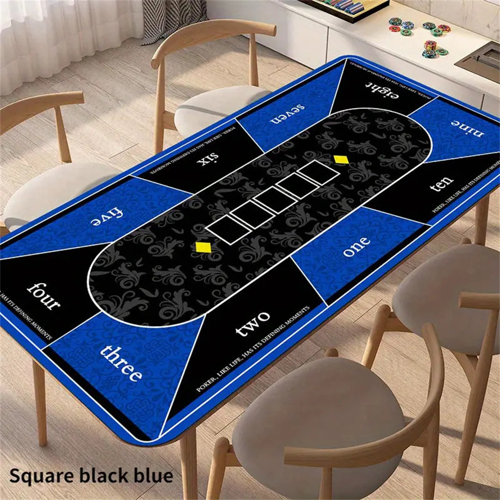 두꺼운 전문가용 텍사스 홀덤 포커 매트 대형 포커 매트 - Board Game Mahjong 리뷰 및 가격