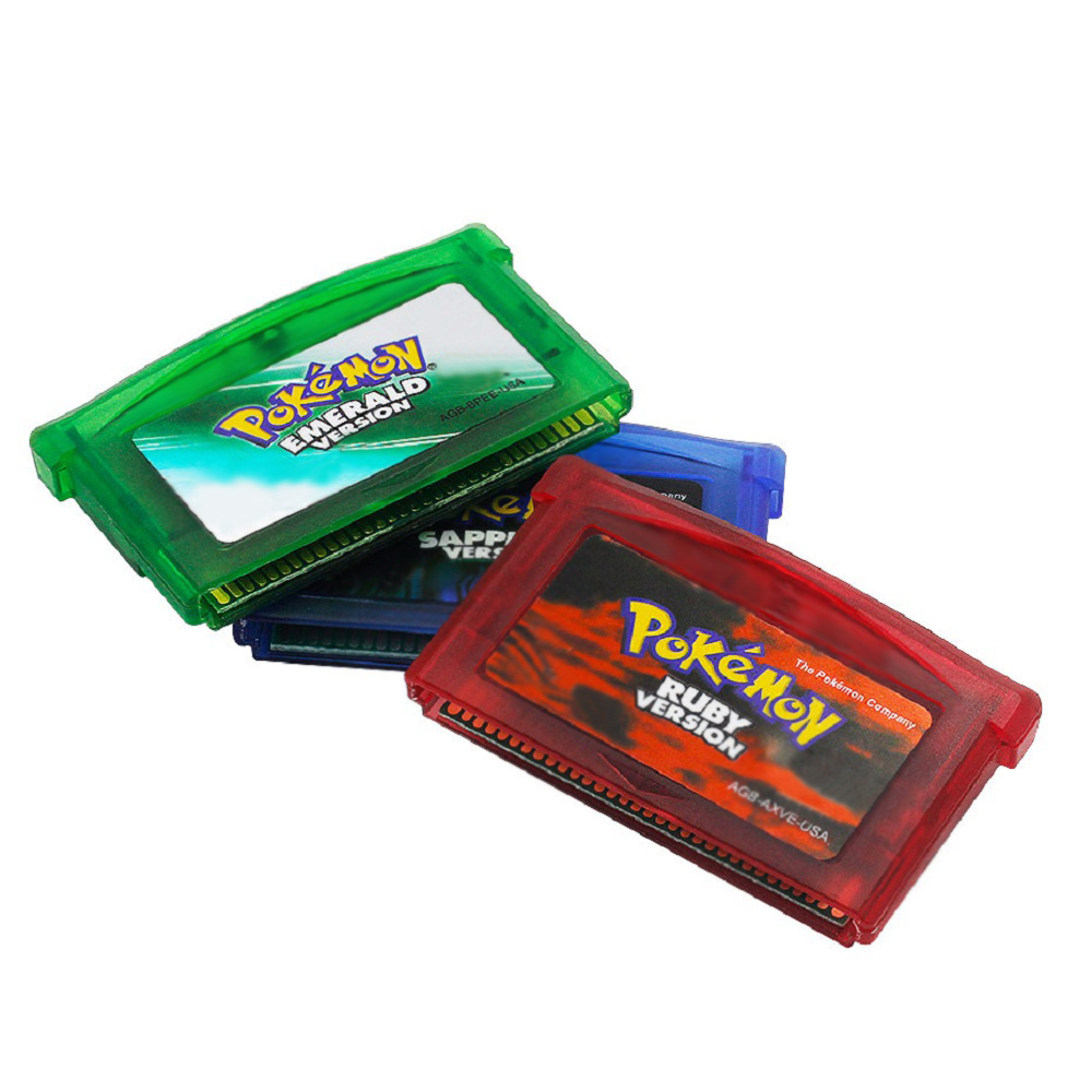 포켓몬 게임 카드 GBA 시리즈 32비트 비디오 게임  - Board Game Zoo 리뷰 및 가격