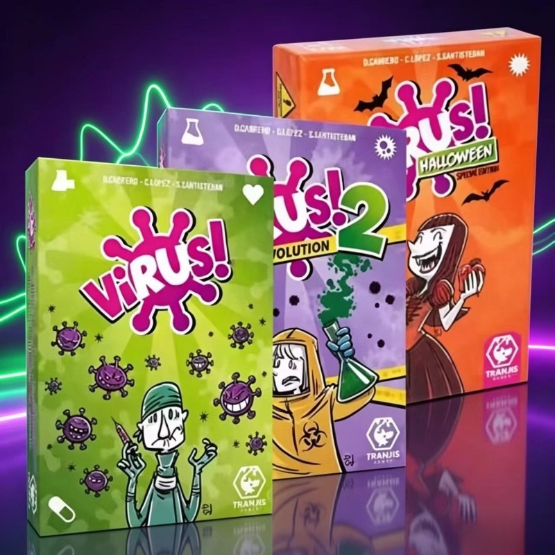 가족 전략 카드 게임 세트 바이러스 시리즈 1&2 &  - Board Game Monopoly 리뷰 및 가격