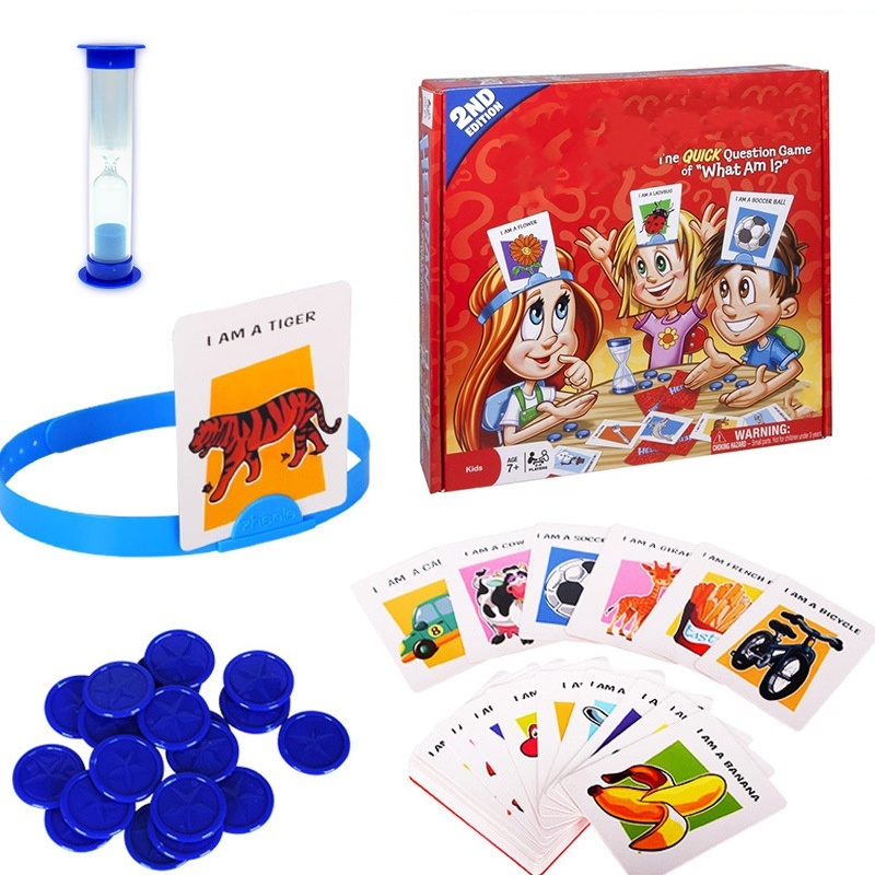 어린이 재미 있은 카드 보드 게임 장난감 내가 누구인지 - Board Game Who Is It 리뷰 및 가격