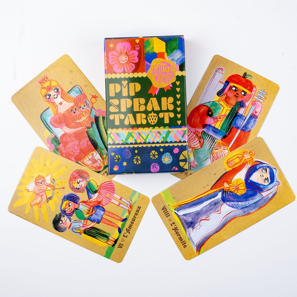 Pipspeak 타로 10.3*6cm 유쾌한 78카드  - Board Game Dixit 리뷰 및 가격