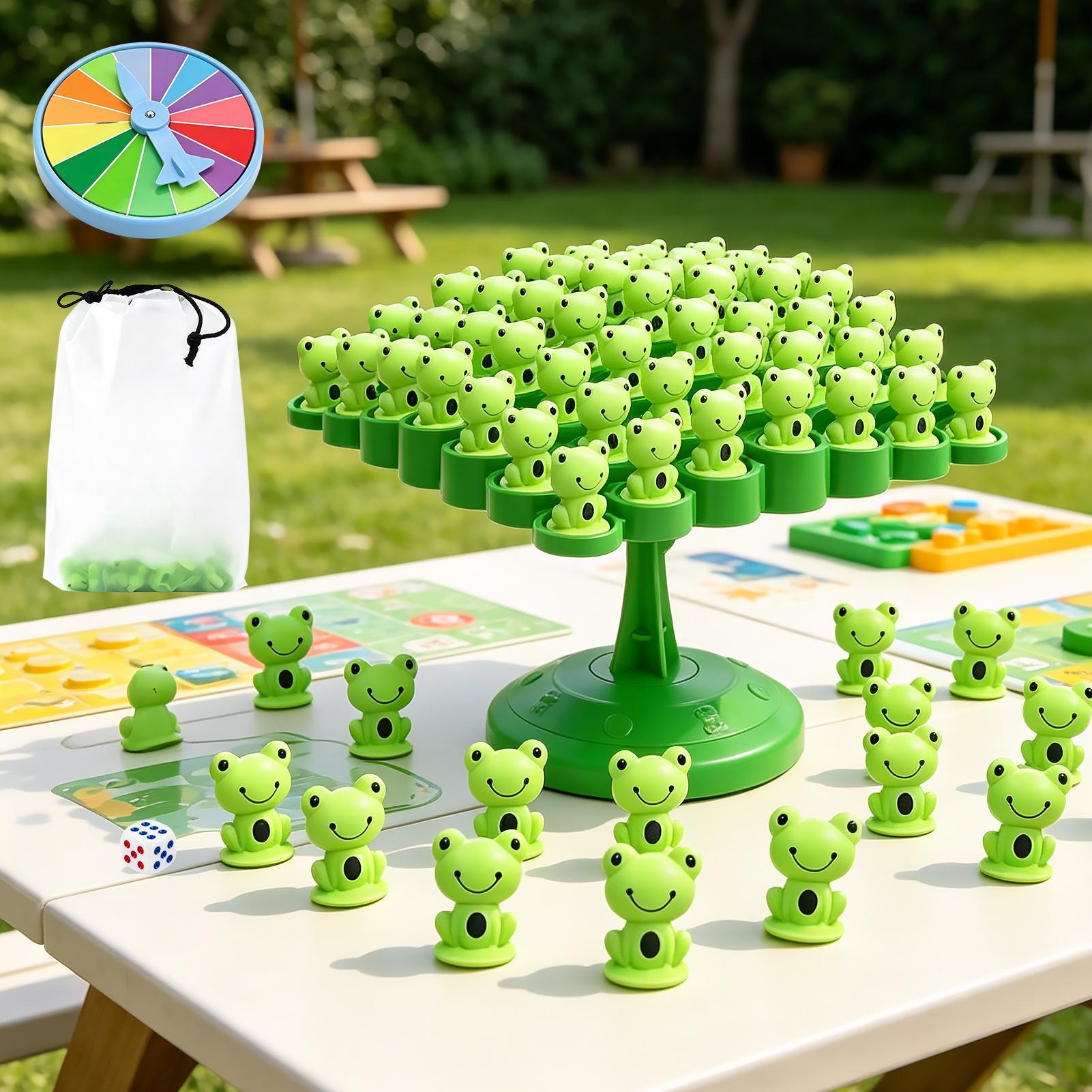 재미있는 개구리 균형 나무 어린이 수학 장난감 균형 잡 - Board Game Electronic Table 리뷰 및 가격