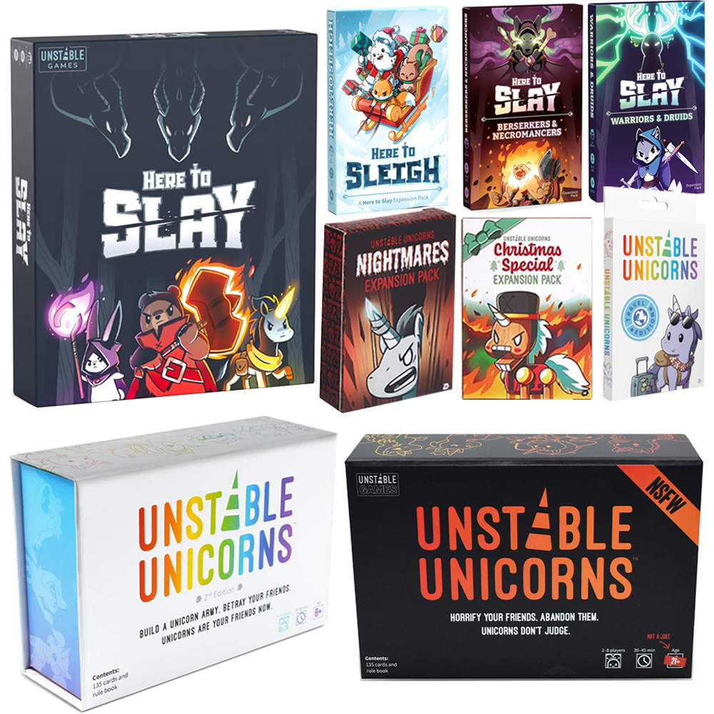 유니콘 헤어 투 슬레이 휴일 확장팩 어린이 청소년 성인 - Board Game Here To Slay 리뷰 및 가격