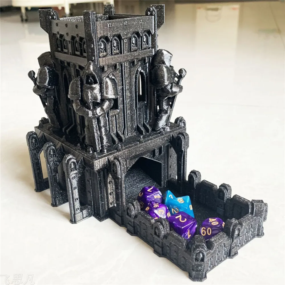 테이블탑 게임용 다이스 타워 3D 프린팅 성 모델 RP - Board Game Print 리뷰 및 가격