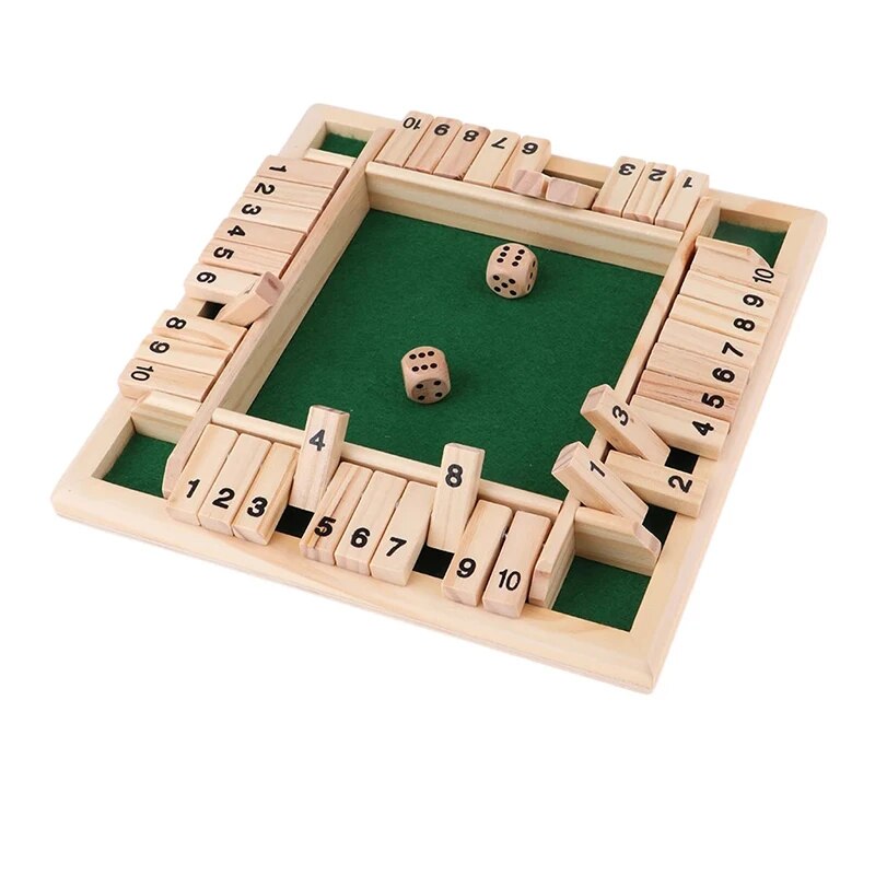 디럭스 4면 10 숫자 상자 보드 게임 세트 주사위 파 - Board Game Review 리뷰 및 가격