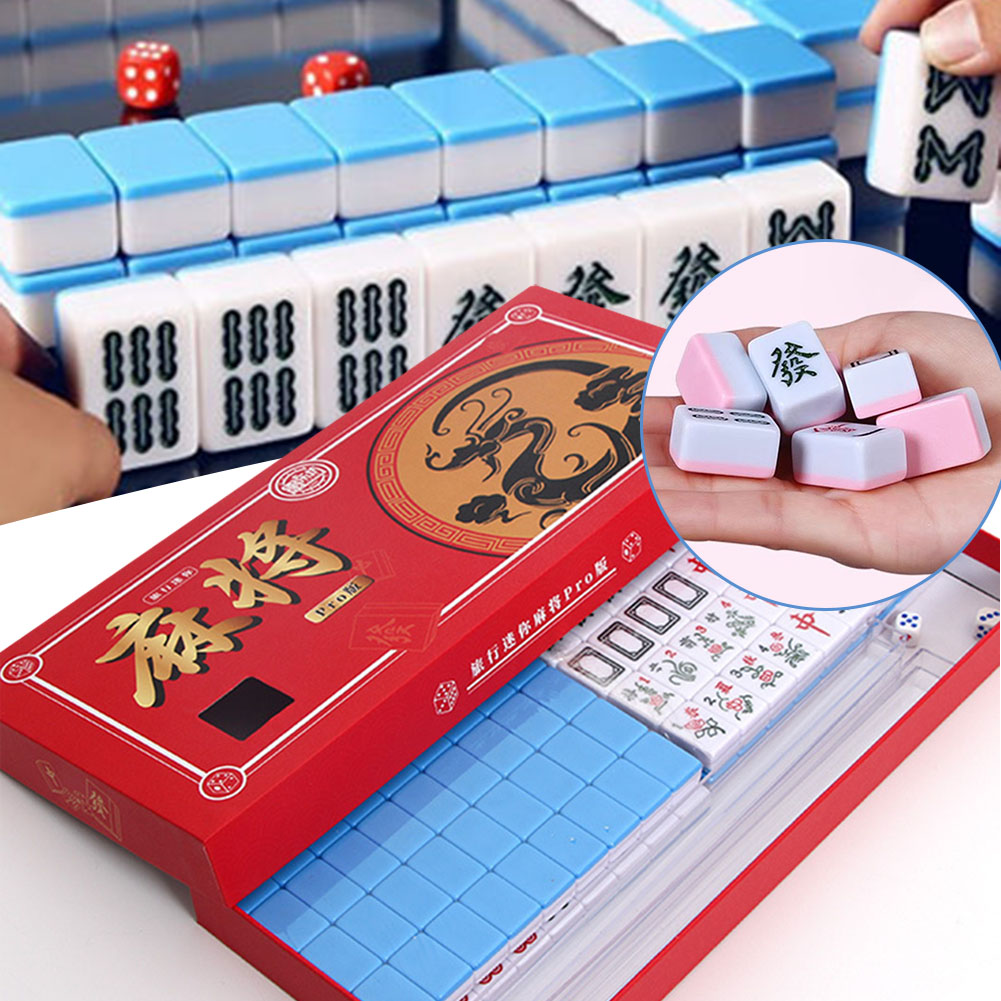 미니 마작 중국 전통 마작 보드 게임 사고 운동 가족  - Board Game Mahjong 리뷰 및 가격